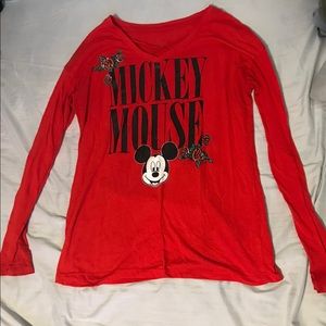 Mickey Mouse long sleeve shirt